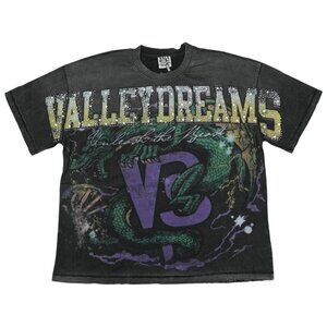 Vale Forever Enter The Dragon T-shirt Vintage Black